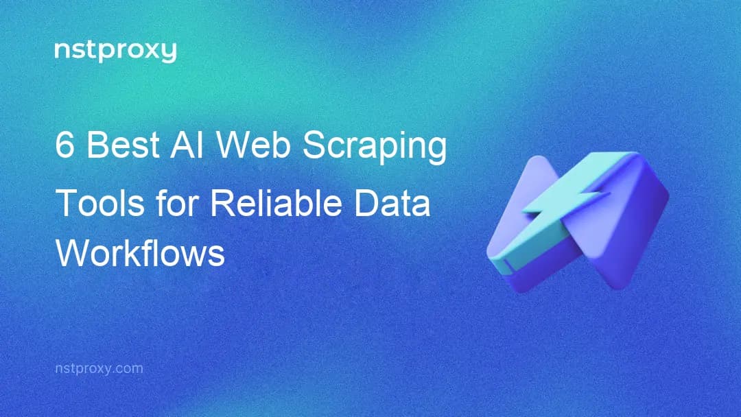 Six AI web scraping tools compared for reliable data workflows