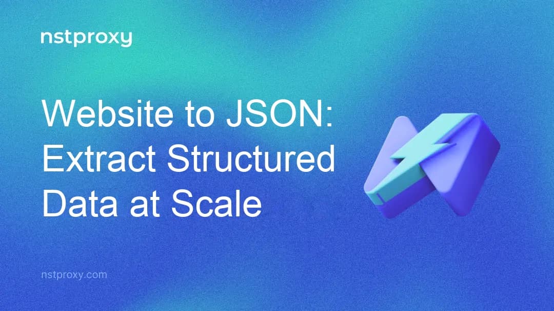 Nội dung trang web được chuyển đổi thành dữ liệu JSON có cấu trúc đã được xác thực