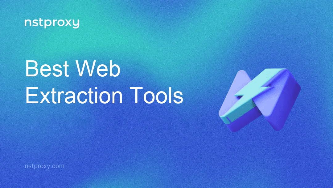 Five web extraction tools compared by workload