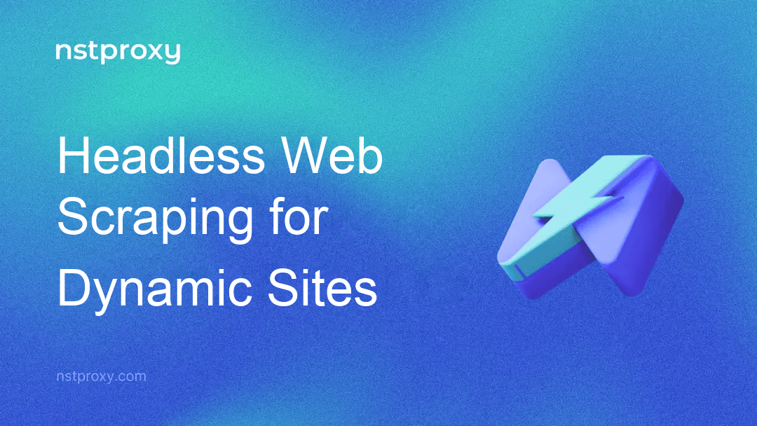 Headless browser extracting records from a dynamic website